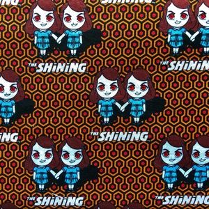 ‘The Shining’ Grady Twins 100% Cotton Fabric NEW